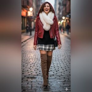 Frye Sacha Otk Pointed Toe Leather Over The Knee Boot In Ash